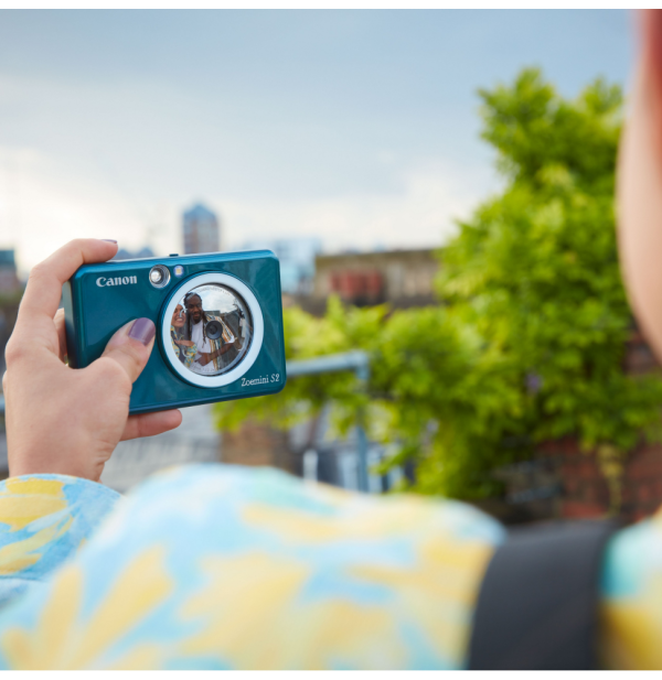 Appareil photo couleur instantané Canon Zoemini S2, Turquoise (4519C008AB) – Image 2