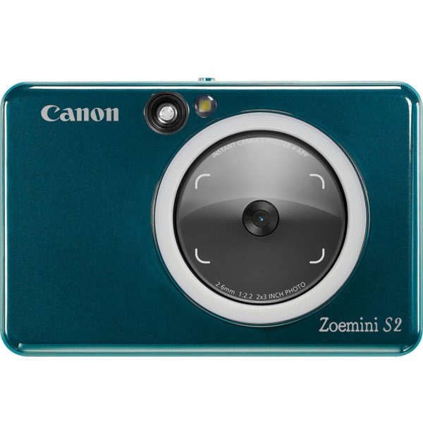 Appareil photo couleur instantané Canon Zoemini S2, Turquoise (4519C008AB) – Image 5
