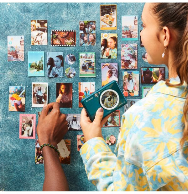 Appareil photo couleur instantané Canon Zoemini S2, Turquoise (4519C008AB) – Image 8