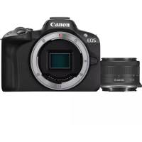 Appareil photo hybride Canon EOS R50 + objectif RF-S 18-45mm F4.5-6.3 IS STM (5811C013AA)