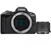 Appareil photo hybride Canon EOS R50 + objectif RF-S 18-45mm F4.5-6.3 IS STM (5811C013AA)