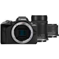 Appareil photo hybride Canon EOS R50 + objectif RF-S 18-45mm IS STM  (5811C023AA)