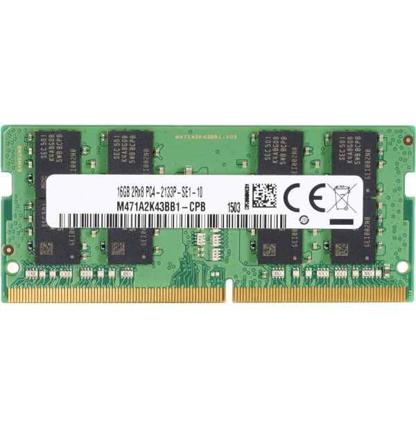 Barrette mémoire HP U-DIMM NON-ECC 16GB DDR4 2400 MHz (1CA76AA)