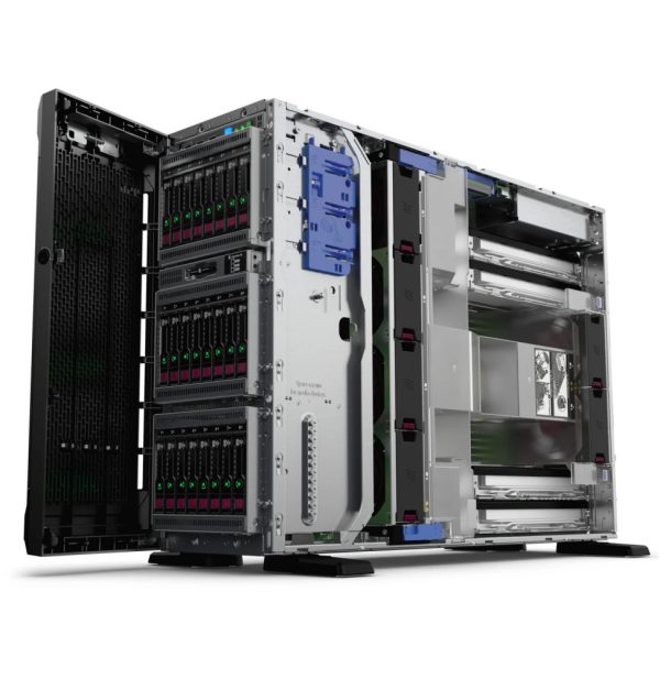 Serveur HPE ProLiant ML350 Gen10 4208 monoprocesseur 16 Go-R P408i-a 8 lecteurs (P22094-421) – Image 2