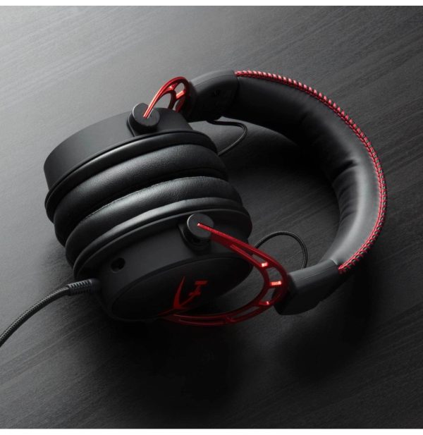 Casque-micro Gaming HyperX Cloud Alpha HX-HSCA-RD/EM - Jack 3,5 mm (4P5L1AM) – Image 2