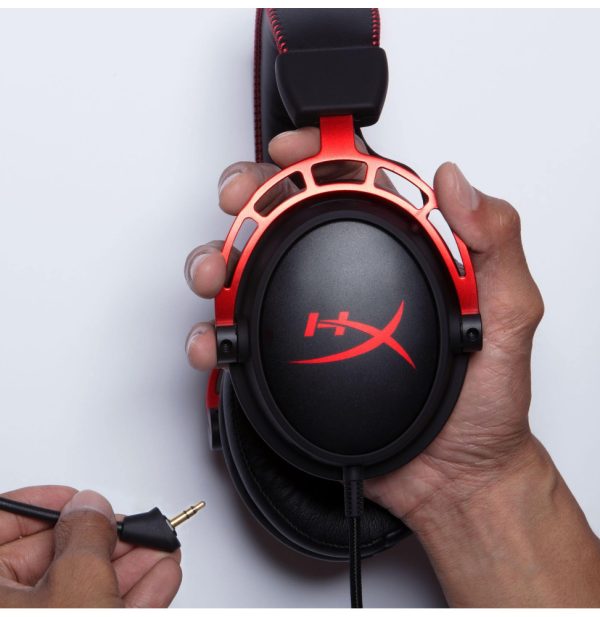 Casque-micro Gaming HyperX
  Cloud Alpha HX-HSCA-RD/EM - Jack 3,5 mm (4P5L1AM) – Image 2