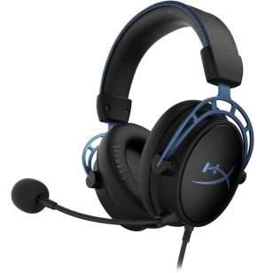 Casque-micro HyperX Cloud Alpha S HX-HSCAS-BL/WW - Jack 3,5 mm / USB (4P5L3AA)