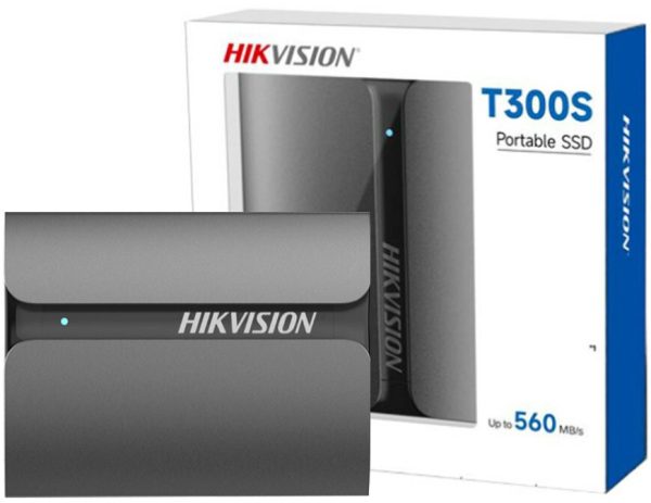 Disque dur portable Hikvision T300S SSD 512 Go (HS-ESSD-T300S-512G)