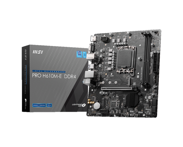 Carte Mere MSI PRO H610M-E DDR4