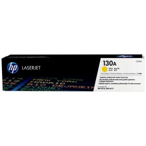 Cartouche de toner jaune d'origine HP LaserJet 130A (CF352A)