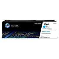 Cartouche de toner laser authentique HP 216A, CYAN (W2411A)