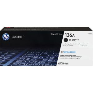 Cartouche de toner noir originale HP 136A LaserJet (W1360A)