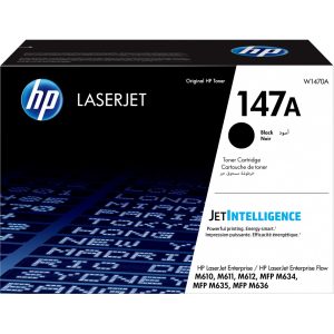 Cartouche de toner noir originale HP 147A LaserJet (W1470A)