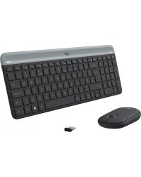 Clavier et souris sans fil ultra-fin Logitech MK470 AZERTY (920-009190)