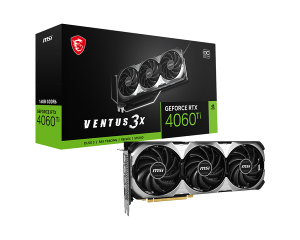 GeForce RTX 4060 Ti VENTUS 3X 16G OC