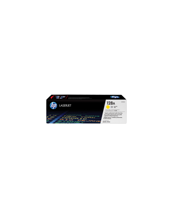 HP 128A toner LaserJet jaune authentique (CE322A) – Image 3