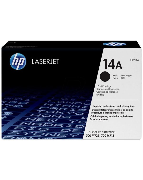 HP 14A toner LaserJet noir authentique (CF214A)