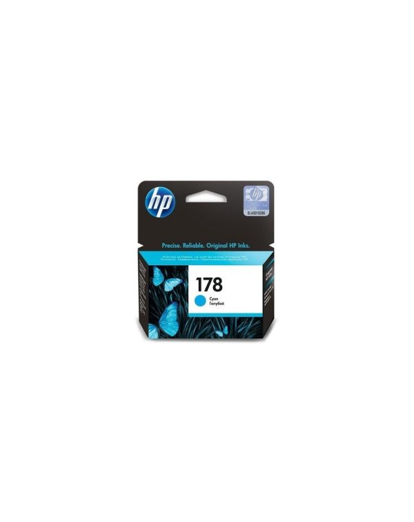 HP 178 cartouche d'encre cyan authentique (CB318HE)