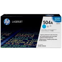 HP 504A toner LaserJet cyan authentique (CE251A)