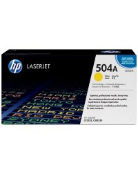 HP 504A toner LaserJet jaune authentique (CE252A)