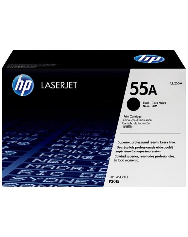 HP 55A toner LaserJet noir authentique (CE255A) – Image 3