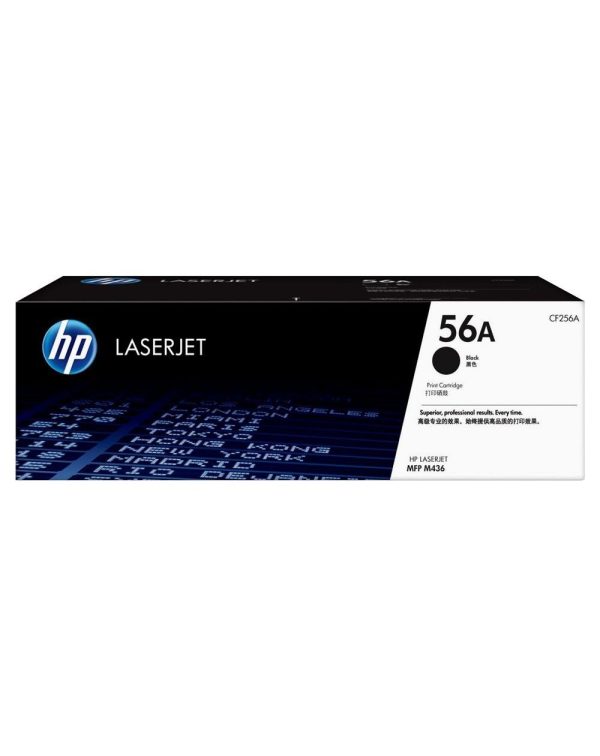 HP 56A toner LaserJet noir authentique (CF256A) – Image 3