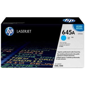 HP 645A toner LaserJet cyan authentique (C9731A)