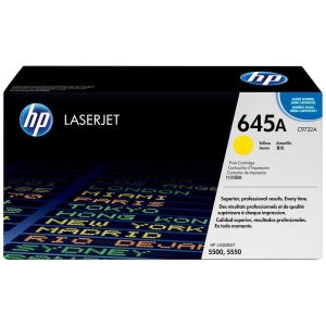 HP 645A toner LaserJet jaune authentique (C9732A)