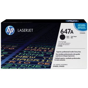 HP 647A toner LaserJet noir authentique (CE260A)