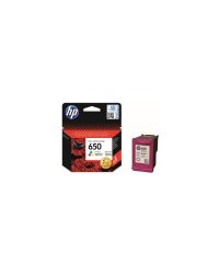 HP 650 cartouche d'encre trois couleurs Advantage authentique (CZ102AE)