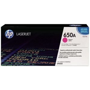 HP 650A toner LaserJet magenta authentique (CE273A)