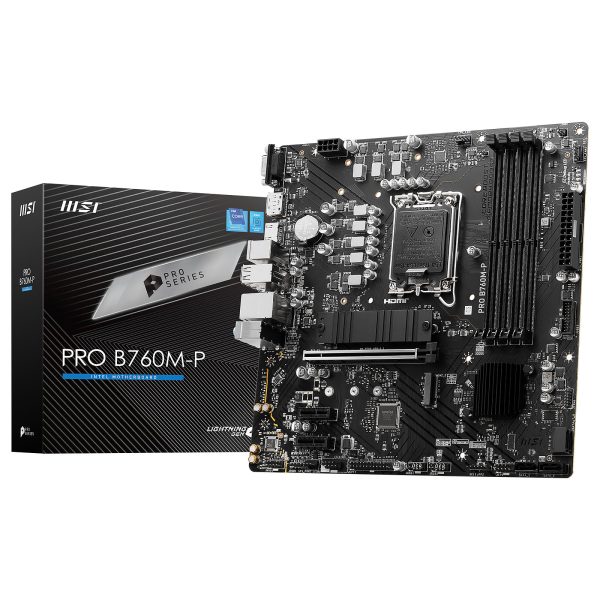 MSI Carte Mere PRO B760M-P DDR4