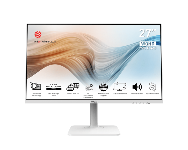 MSI Moniteur Pro Modern MD272QPW