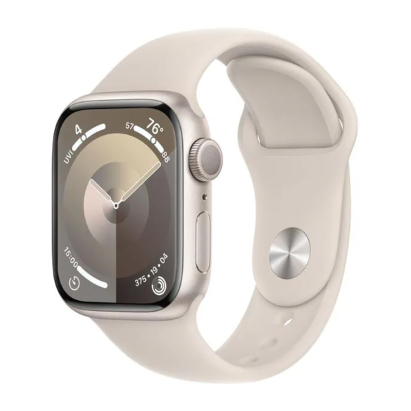 Apple Watch Series 9 GPS 41 mm- Starlight Aluminium Sport - M/L