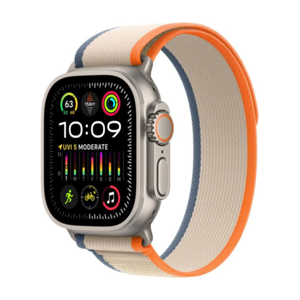 Apple Watch Ultra 2 GPS 49 mm - Trail Loop Orange/Beige - M/L