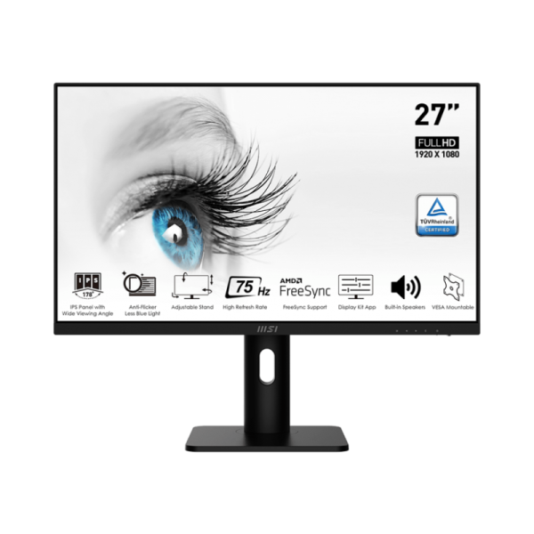 Écran 27" Full HD MSI Pro MP273P (9S6-3PB49H-027) – Image 6