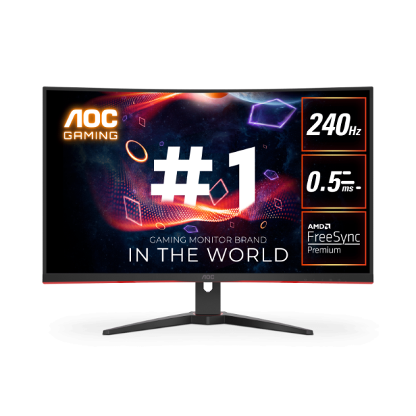 Moniteur Gaming AOC incurvé 1500R de 31,5" 240HZ (C32G2ZE) Maroc