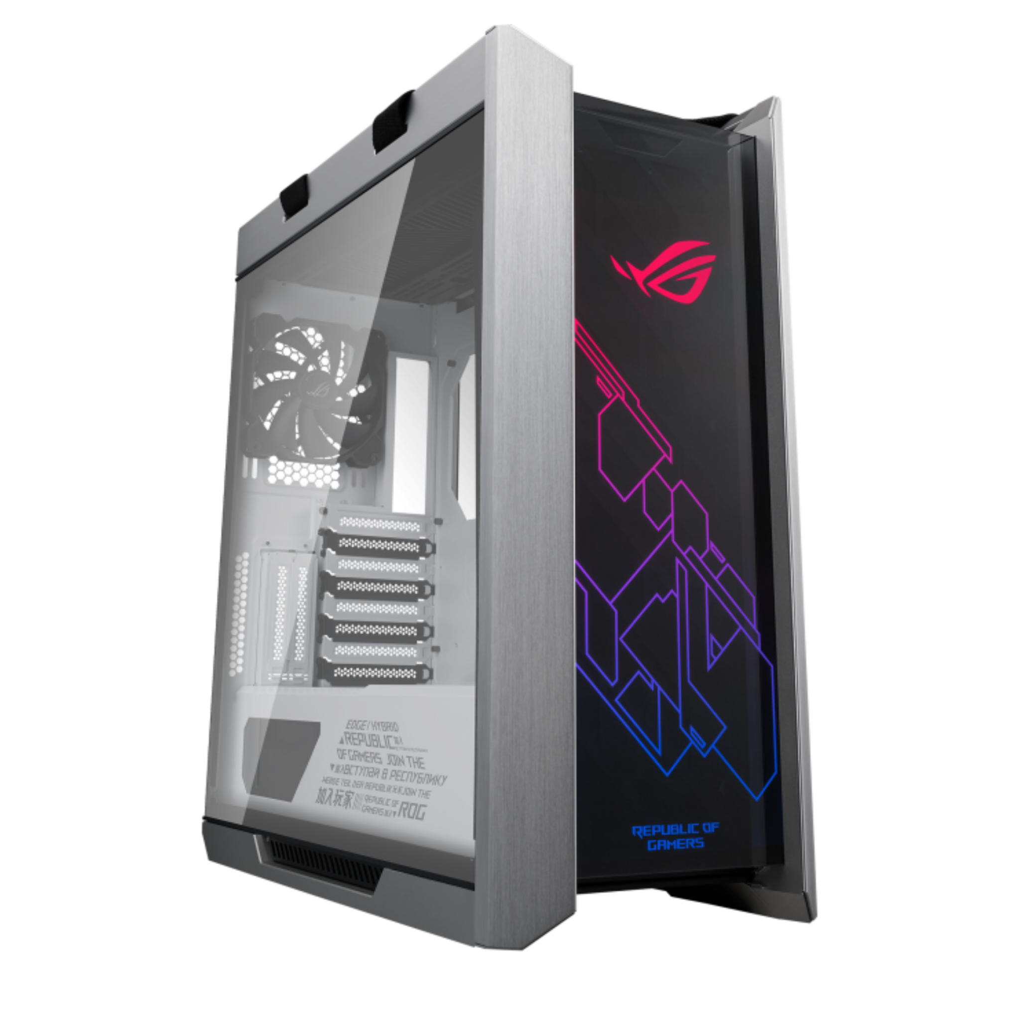 Asus Boitier PC GX601 ROG STRIX HELIOS Blanc - DIPHOSON