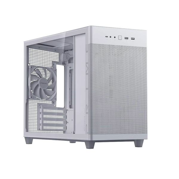 Asus Boitier PRIME AP201 TG Blanc - DIPHOSON