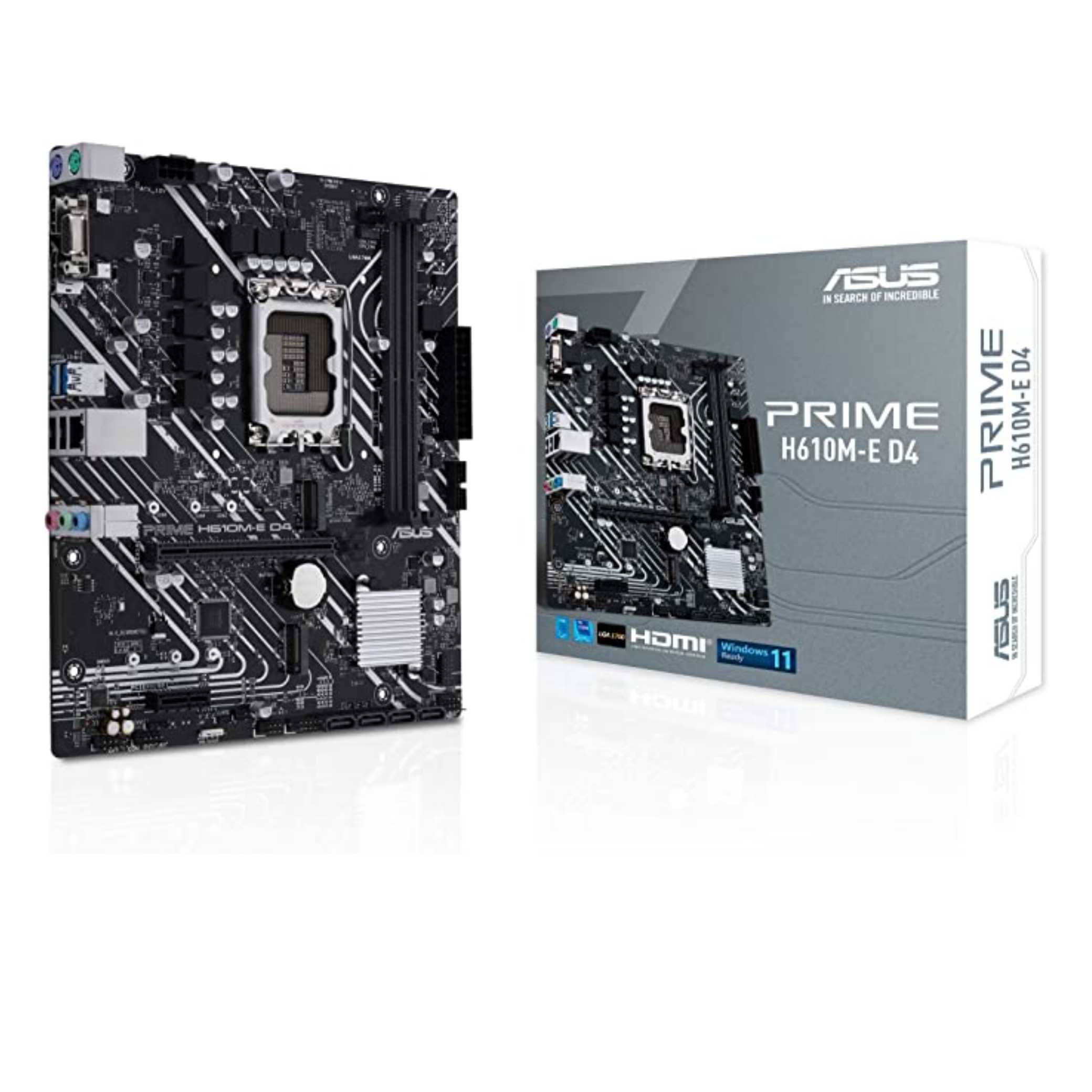 Asus Carte Mère PRIME H610M-E D4-CSM - DIPHOSON