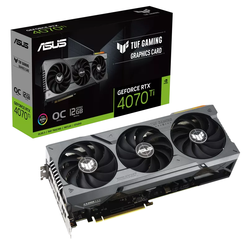 Carte Graphique ASUS TUF Gaming GeForce 4070 Ti RTX - DIPHOSON