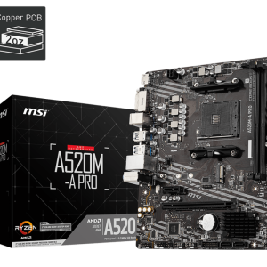 MSI Carte Mere A520M-A PRO