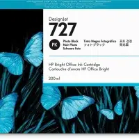 HP 727 Noir Photo - Cartouche d'encre HP
  d'origine (F9J79A)