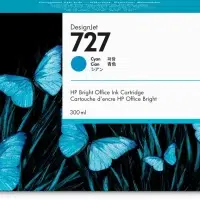 HP 727 Cyan - Cartouche d'encre HP
  d'origine (F9J76A)