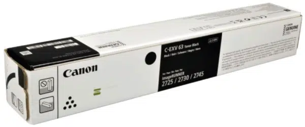 Canon C-EXV 63 Cartouche de toner 1
  pièce(s) Original Noir (5142C002AA)