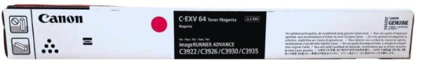Canon C-EXV 64 Cartouche de toner
  Original Magenta (5755C002AA)