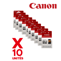 CANON PACK 10 unités x PRINTHEAD BH-4 BLACK