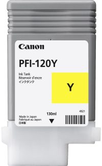 Canon PFI-120 Jaune - Cartouche d'encre
  Canon d'origine (2888C001AA)