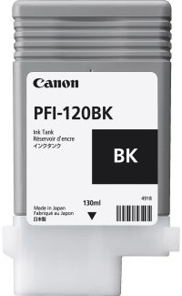 Canon PFI-120 Noir - Cartouche d'encre
  Canon d'origine (2885C001AA)