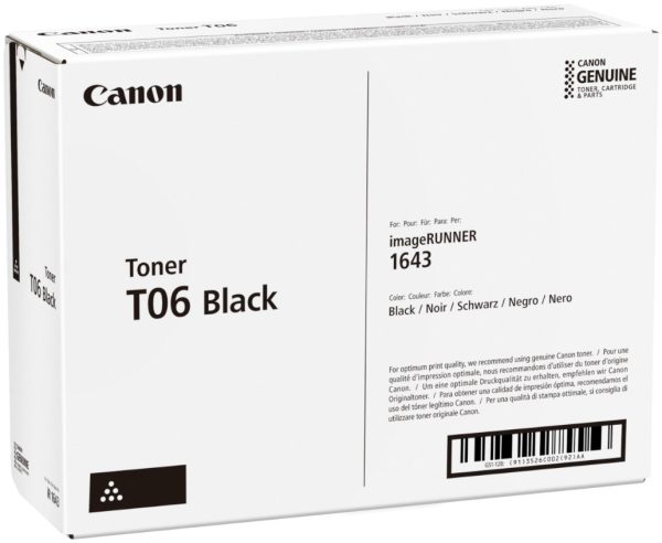 Canon T06 Noir - Toner Canon d'origine
  (3526C002AA)